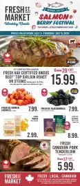 Fresh St Market flyer week 27 Page 1