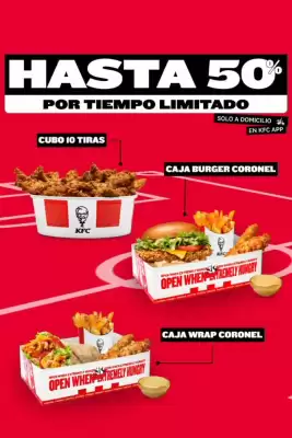 KFC (válido hasta el 15-07)