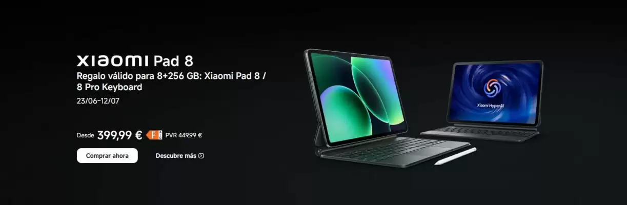 Xiaomi (válido hasta el 12-07)