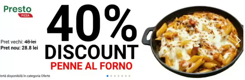 Catalog Presto Pizza săptămâna 27 Pagină 1