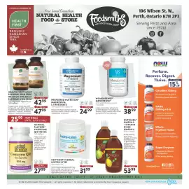 Foodsmiths flyer Page 1