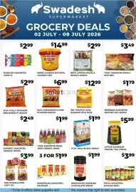 Swadesh Supermarket flyer week 27 Page 1
