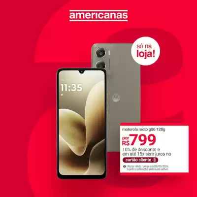 Lojas Americanas (válido até 5-07)
