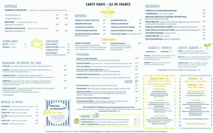Catalogue La Criée page 1