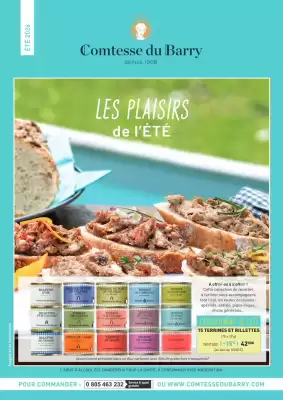 Catalogue Comtesse du Barry (valable jusqu'au 31-08)