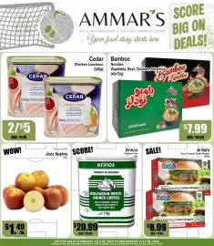 Ammar's Halal Meats flyer week 27 Page 1