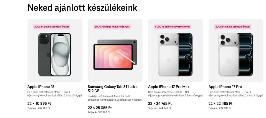 Telekom (érvényes eddig: 15-07)