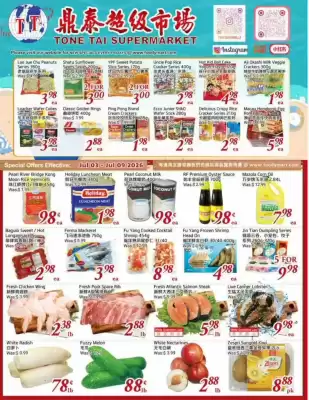 Tone Tai Supermarket flyer