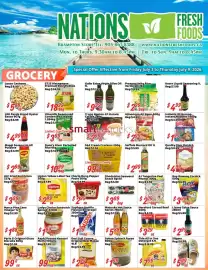 Nations Fresh Foods flyer week 27 Page 1