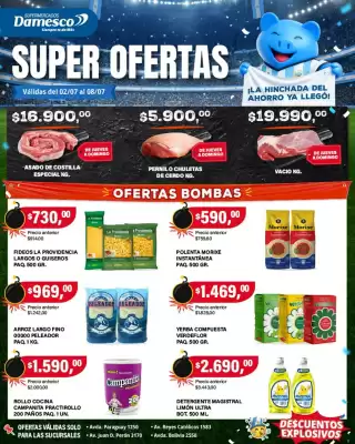 Damesco (válido hasta 8-07)