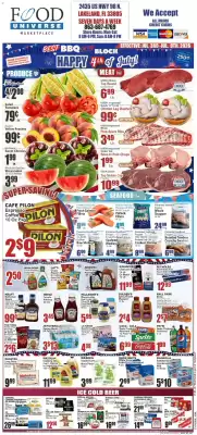 Food Universe (valid until 9-07)