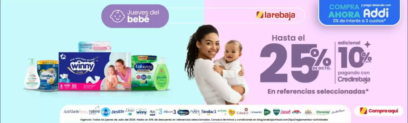 La Rebaja (válido hasta 31-07)