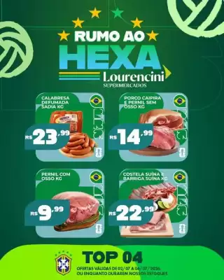Catálogo Lourencini Supermercados (válido até 6-07)