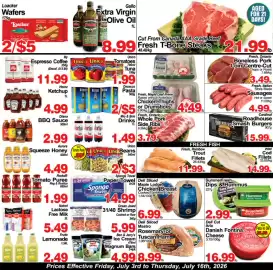 Greco's Fresh Market flyer Page 1