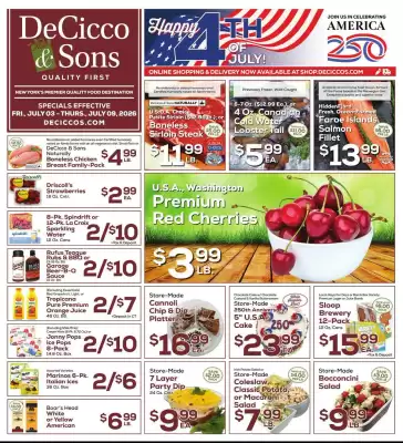 DeCicco & Sons weekly ad