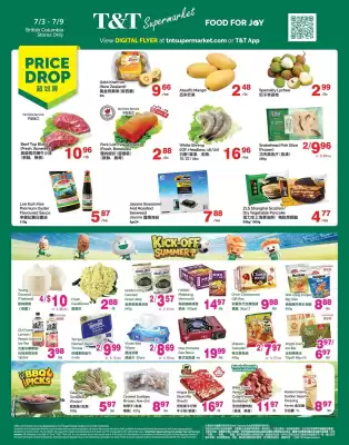 T&T Supermarket flyer (valid until 9-07)