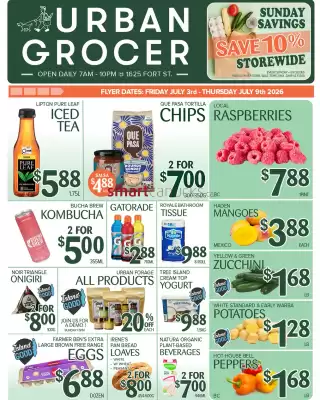 Urban Grocer (valid until 9-07)