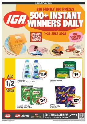 IGA catalogue