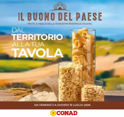 Conad | Il buono del paese (valido fino al 16-07)