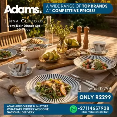 Adams Discount Centre (valid until 17-07)
