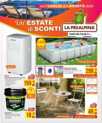 La Prealpina (valido fino al 9-08)