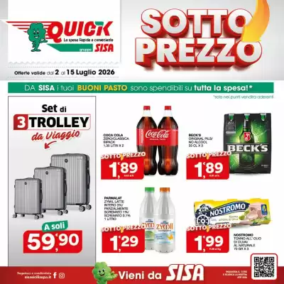 Quick Sisa (valido fino al 15-07)