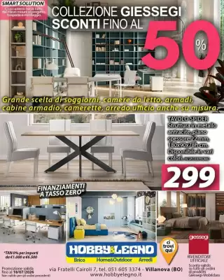 Hobby e Legno (valido fino al 18-07)