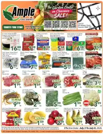 Ample Food Market flyer week 27 Page 1
