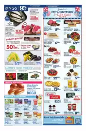 Kings Food Markets weekly ad week 27 Page 1