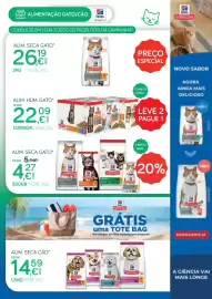Folheto ZU Página 15: Alim. seca gato hills €4,27, Alim. Húm. Gato €22,09