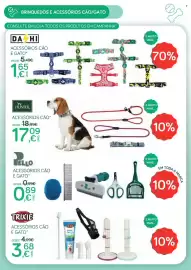 Folheto ZU Página 18: Acessórios cão e gato dashi €1,65, Acessórios cão hunter €17,09