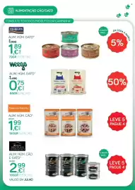 Folheto ZU Página 2: Fish4cats Alim. húm. gato €1,89, Purina Pro Plan Veterinary Diets €2,99