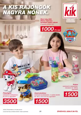 Kik (érvényes eddig: 26-07)