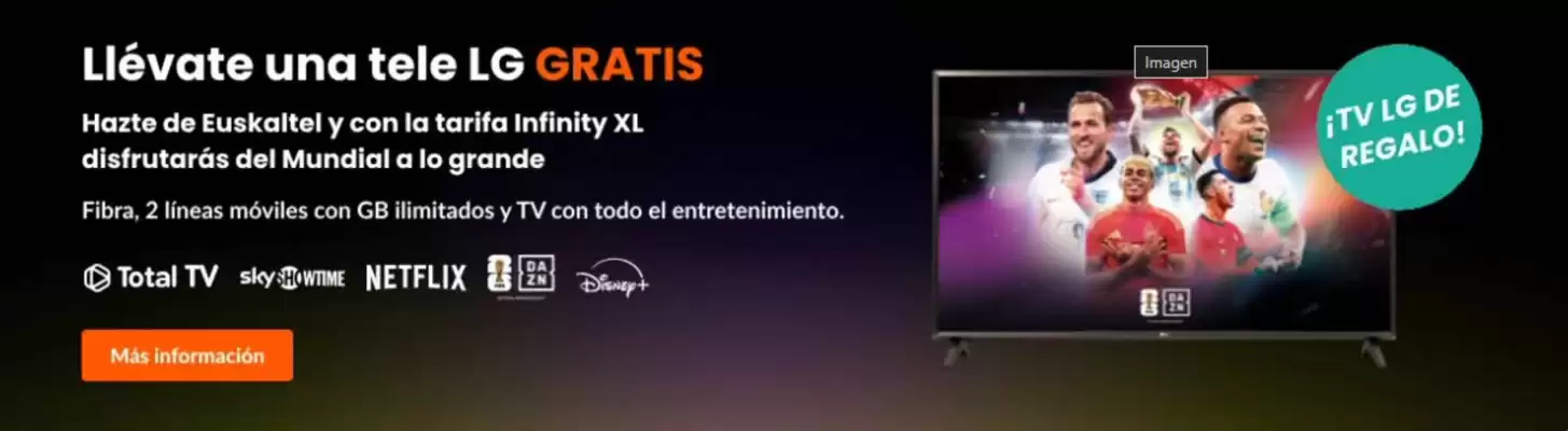 Euskaltel (válido hasta el 16-07)