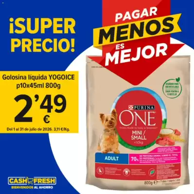 Folleto Cash Fresh (válido hasta el 31-07)