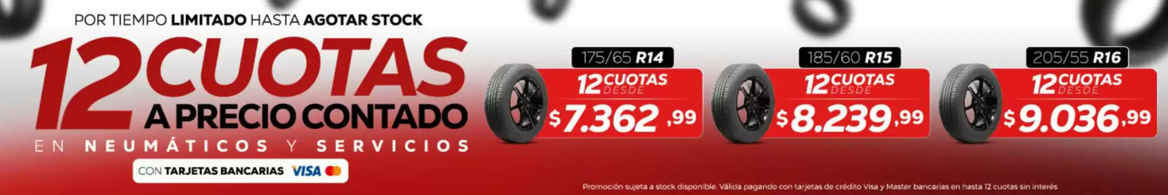 Neumáticos Rosmi (válido hasta 2-08)