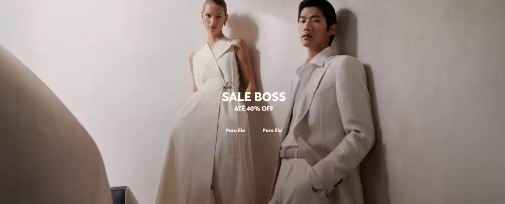 Hugo Boss (válido até 5-08)