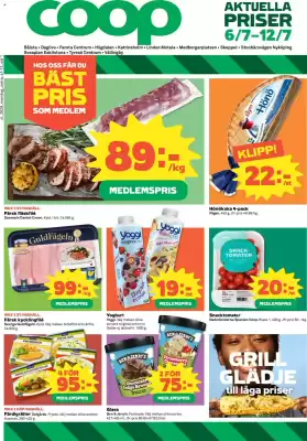 Coop Daglivs reklamblad (giltig till och med 12-07)