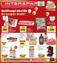 Interspar akciós újság hét 28 Oldal 1