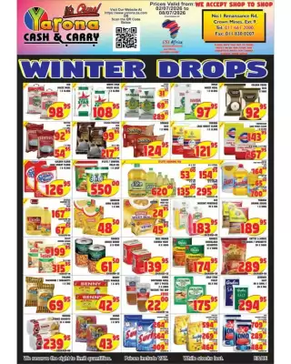 Yarona Cash And Carry (valid until 8-07)