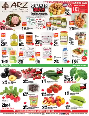 Arz Fine Foods (valid until 9-07)