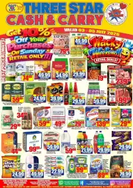 Three Star Cash and Carry catalogue Page 1