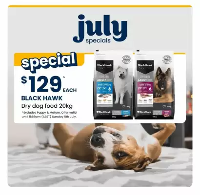 Pet stock (valid until 14-07)