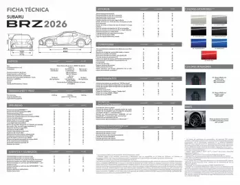 Catálogo Subaru Página 2