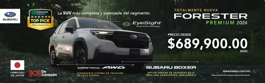 Catálogo Subaru Página 1