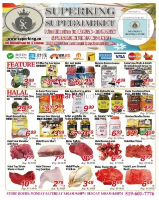 Superking Supermarket flyer (valid until 9-07)