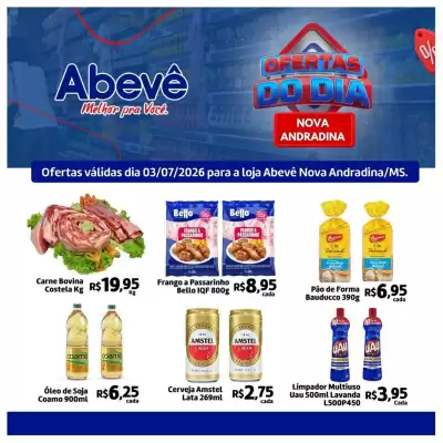Catálogo Abevê Supermercados (válido até 3-07)