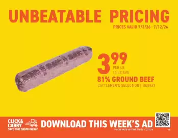 US Foods Chef's Store weekly ad Page 1