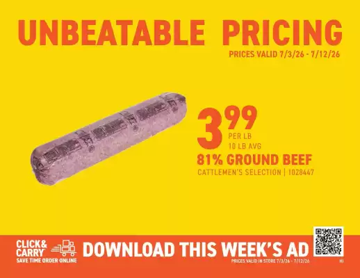 US Foods Chef's Store (valid until 12-07)