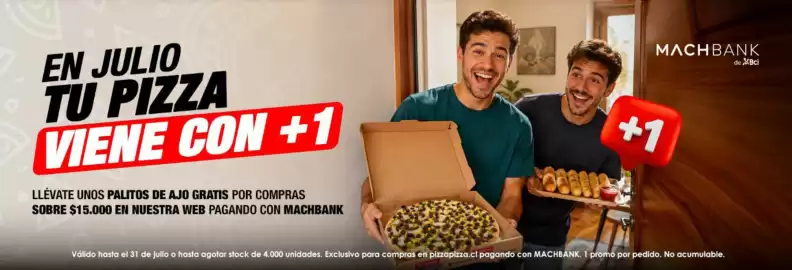 Catálogo Pizza Pizza Página 1